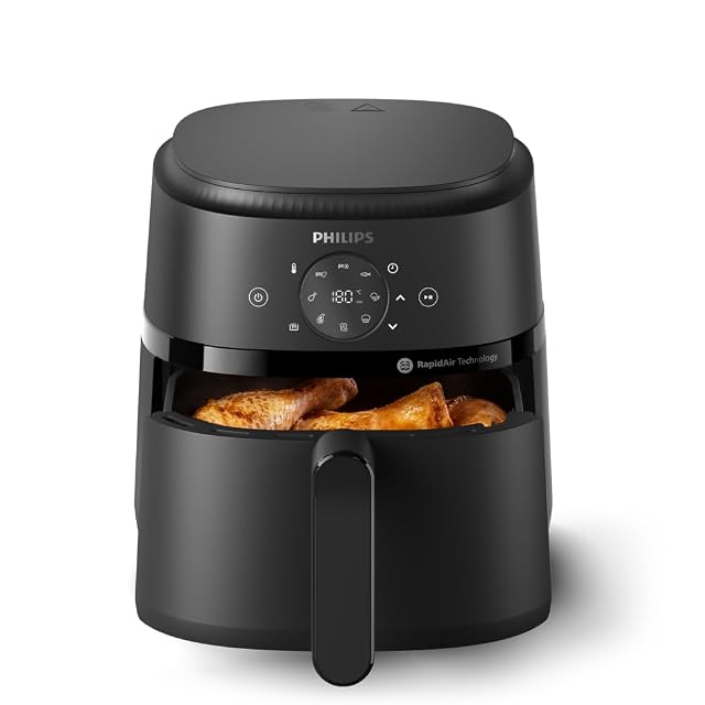 Freidora de aire Philips Airfryer serie 2000 NA229/00 con mandos táctiles